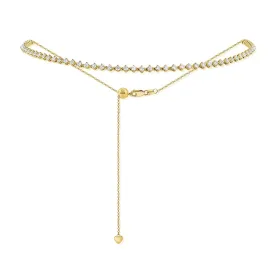 14K GOLD DIAMOND ANDI CHOKER