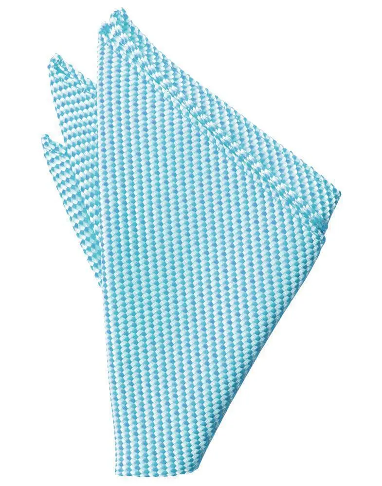 Asphalt Venetian Pin Dot Pocket Square