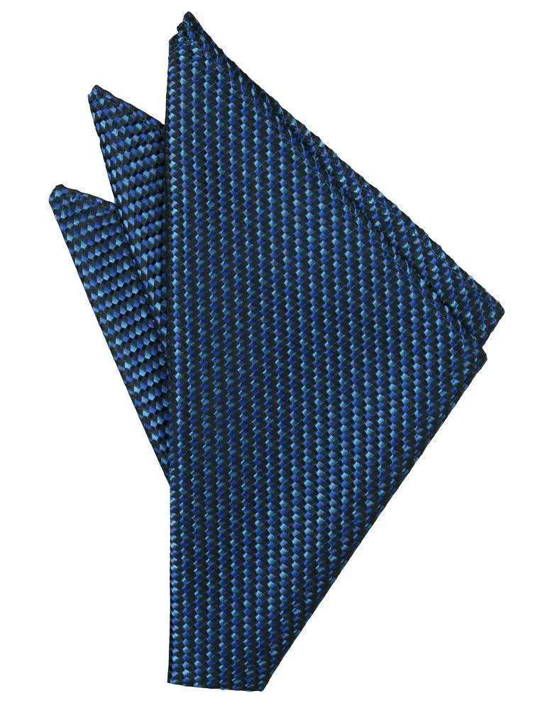 Asphalt Venetian Pin Dot Pocket Square