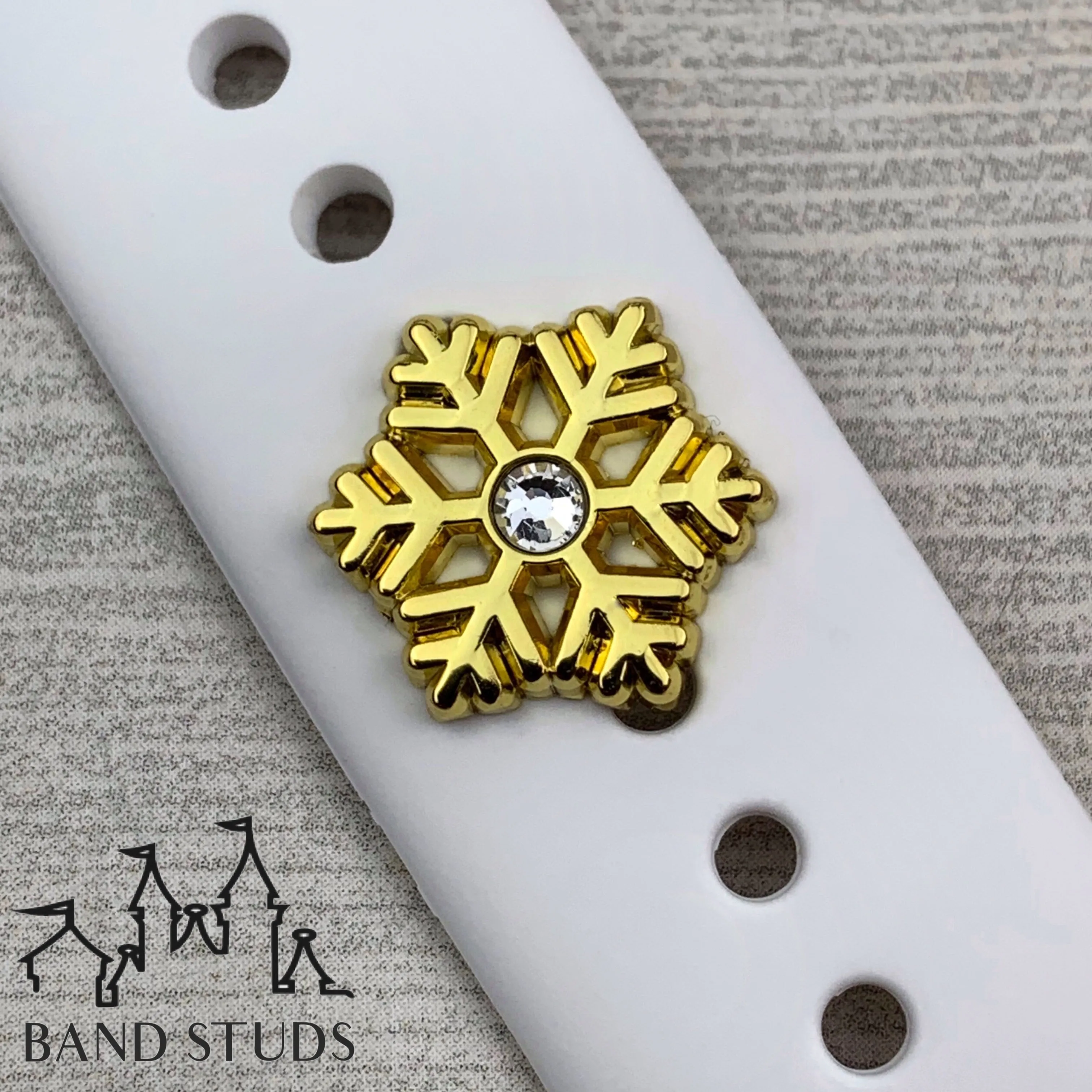 Band Stud® - Christmas Collection - Jeweled Snowflake