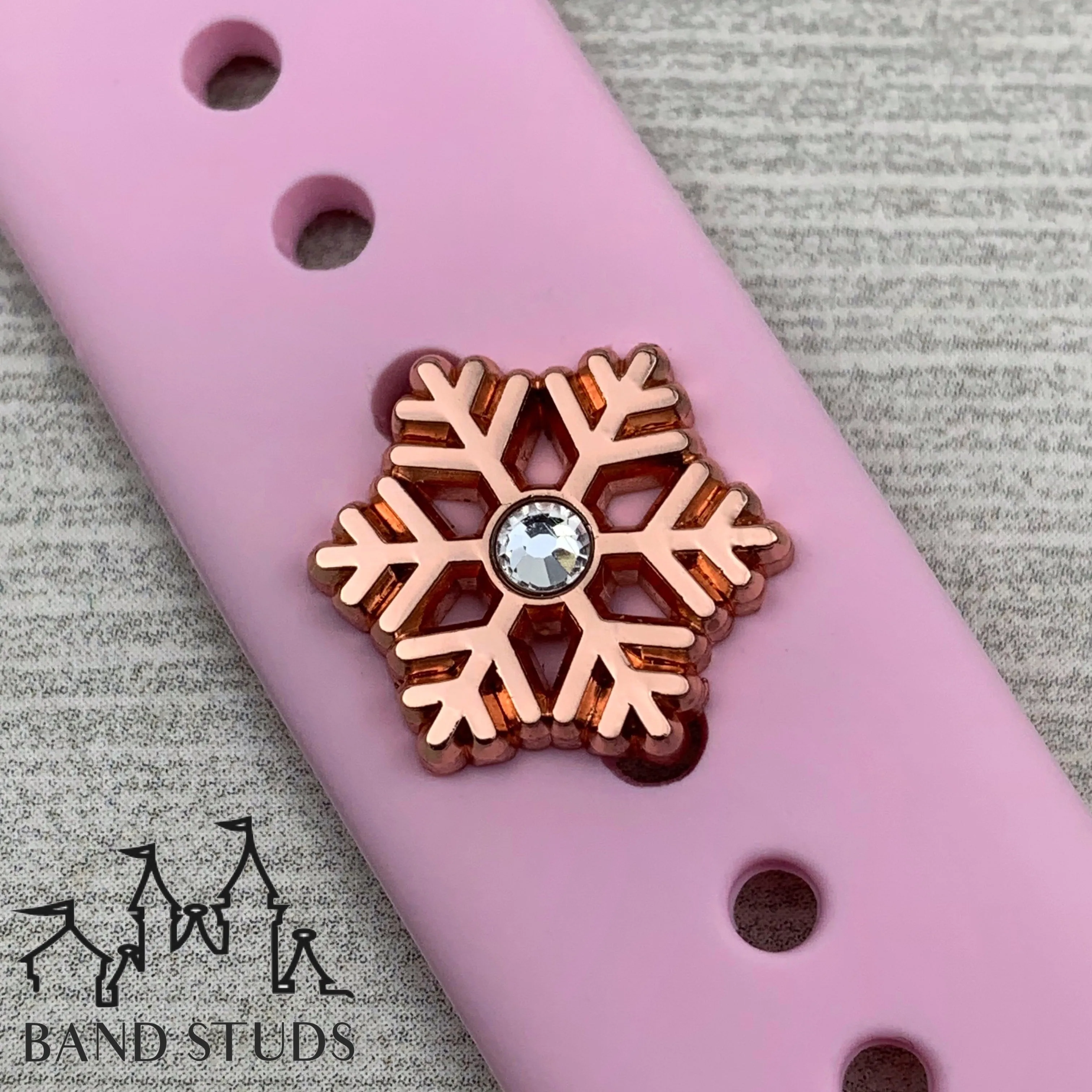 Band Stud® - Christmas Collection - Jeweled Snowflake