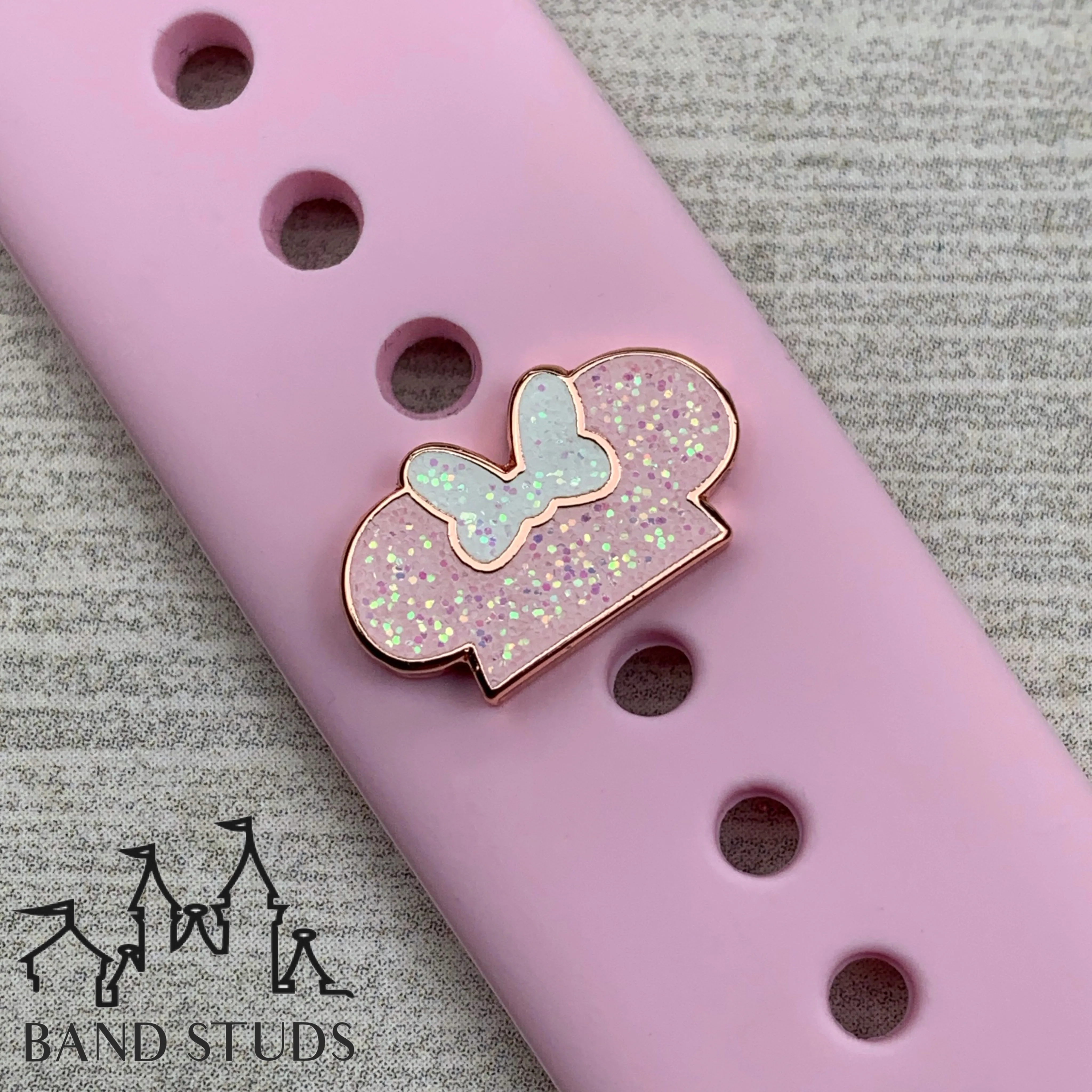 Band Stud® - Mouse Hat - Rose Gold