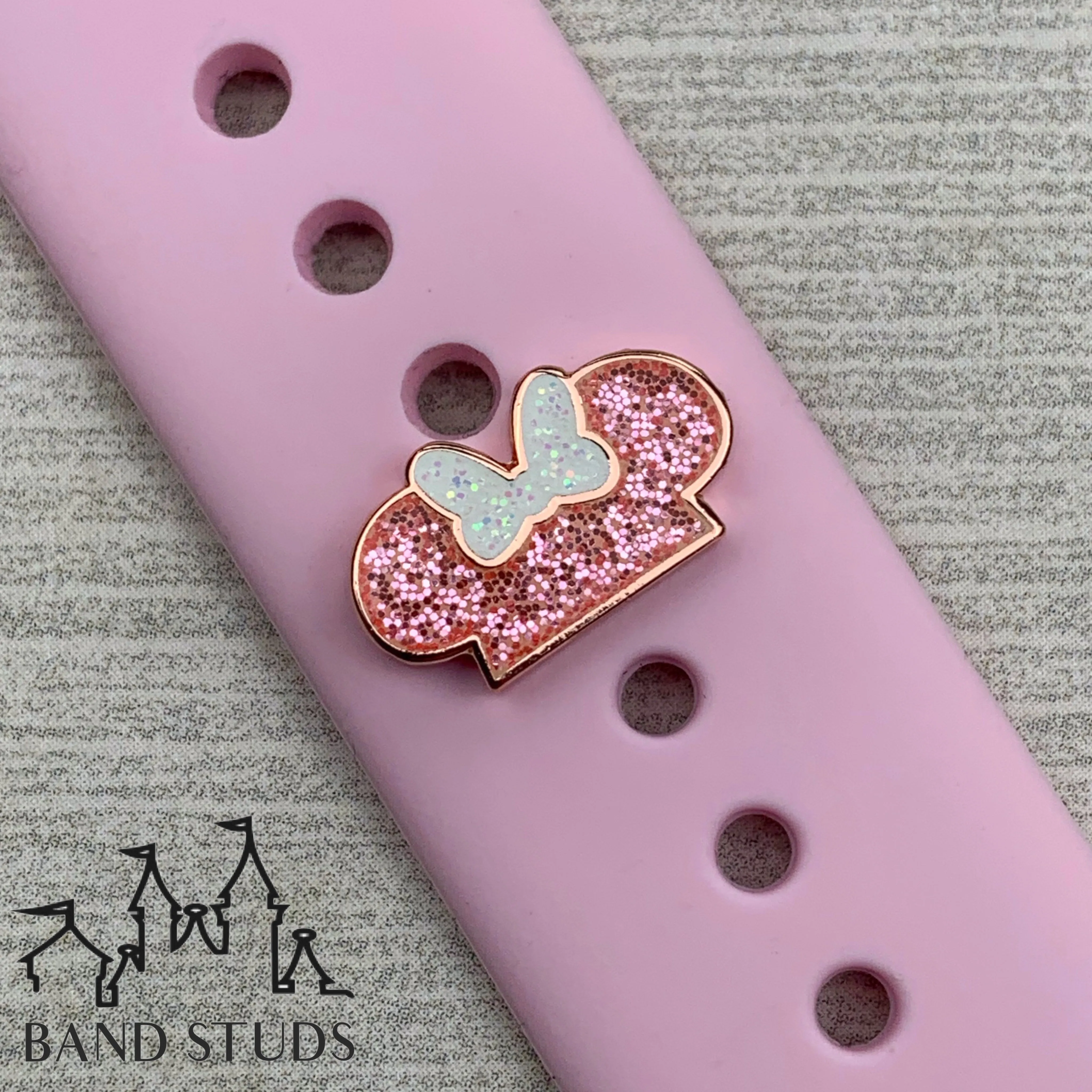 Band Stud® - Mouse Hat - Rose Gold