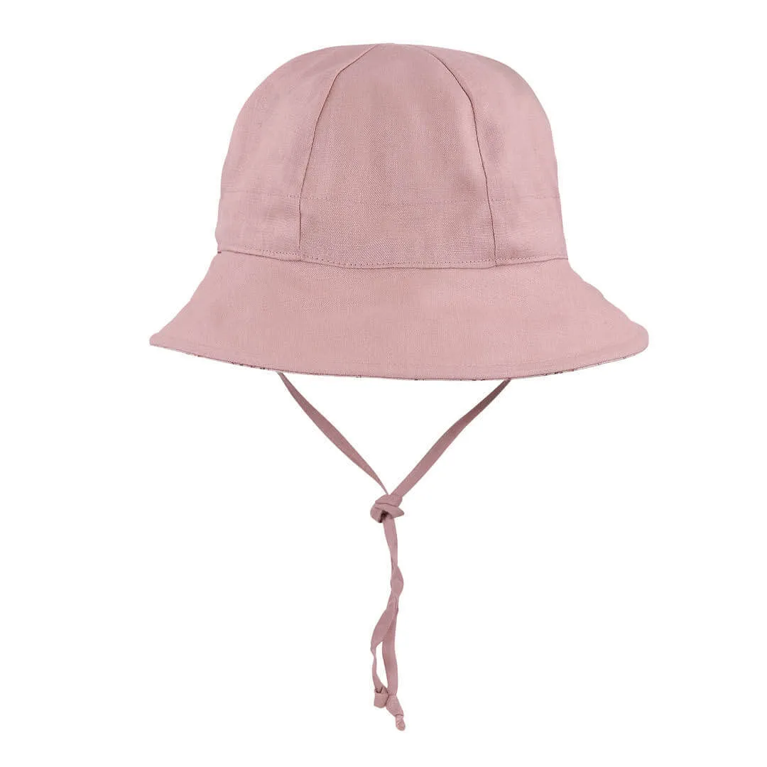 BEDHEAD WANDERER REVERSIBLE PANELLED BUCKET HAT-RUBY/ROSA