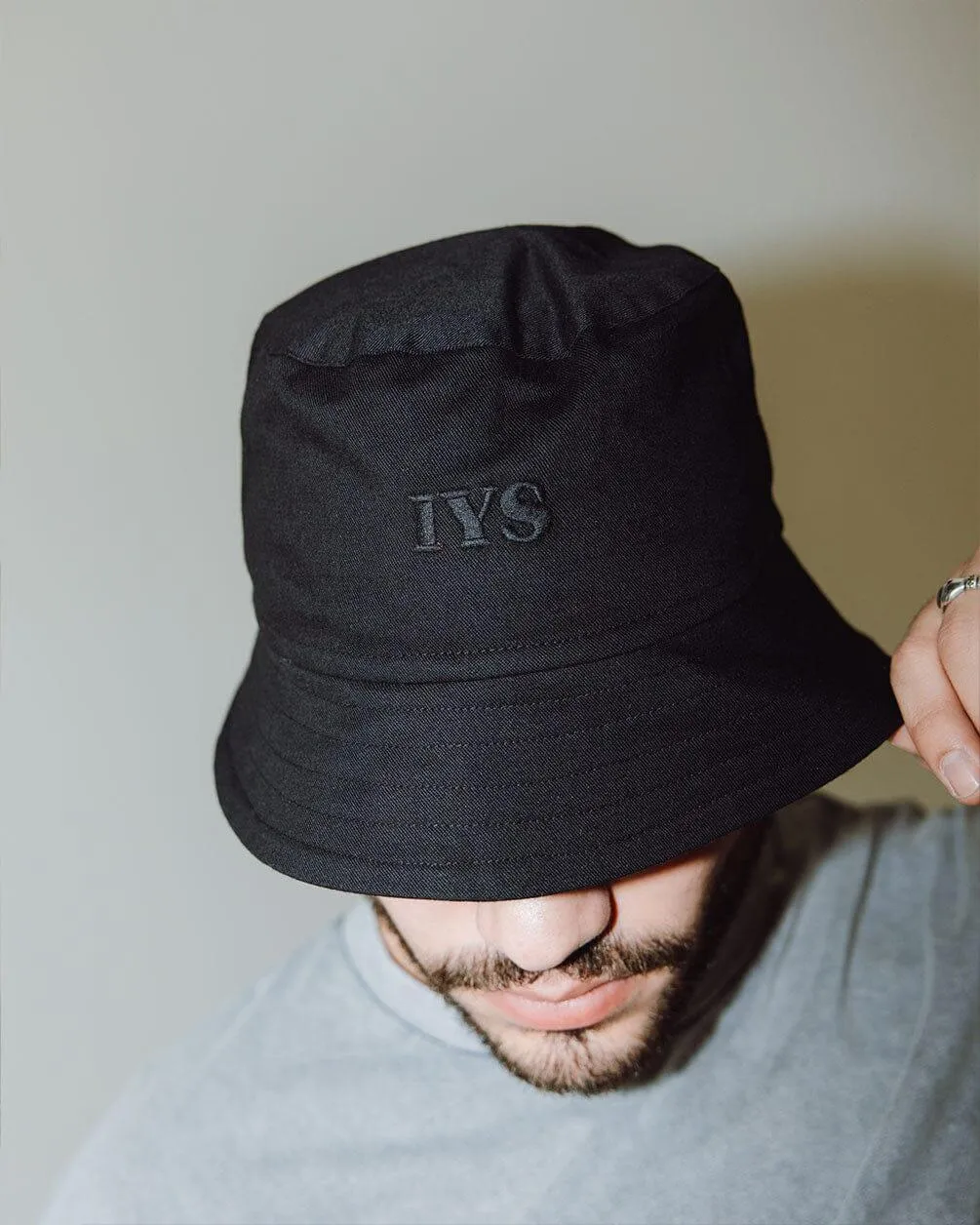 Black IYS Bucket Hat