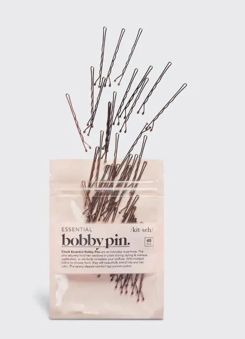 Bobby Pins 45pc Brown