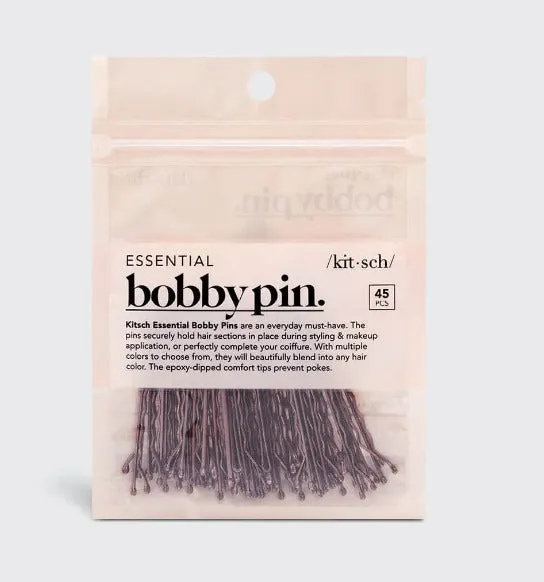 Bobby Pins 45pc Brown