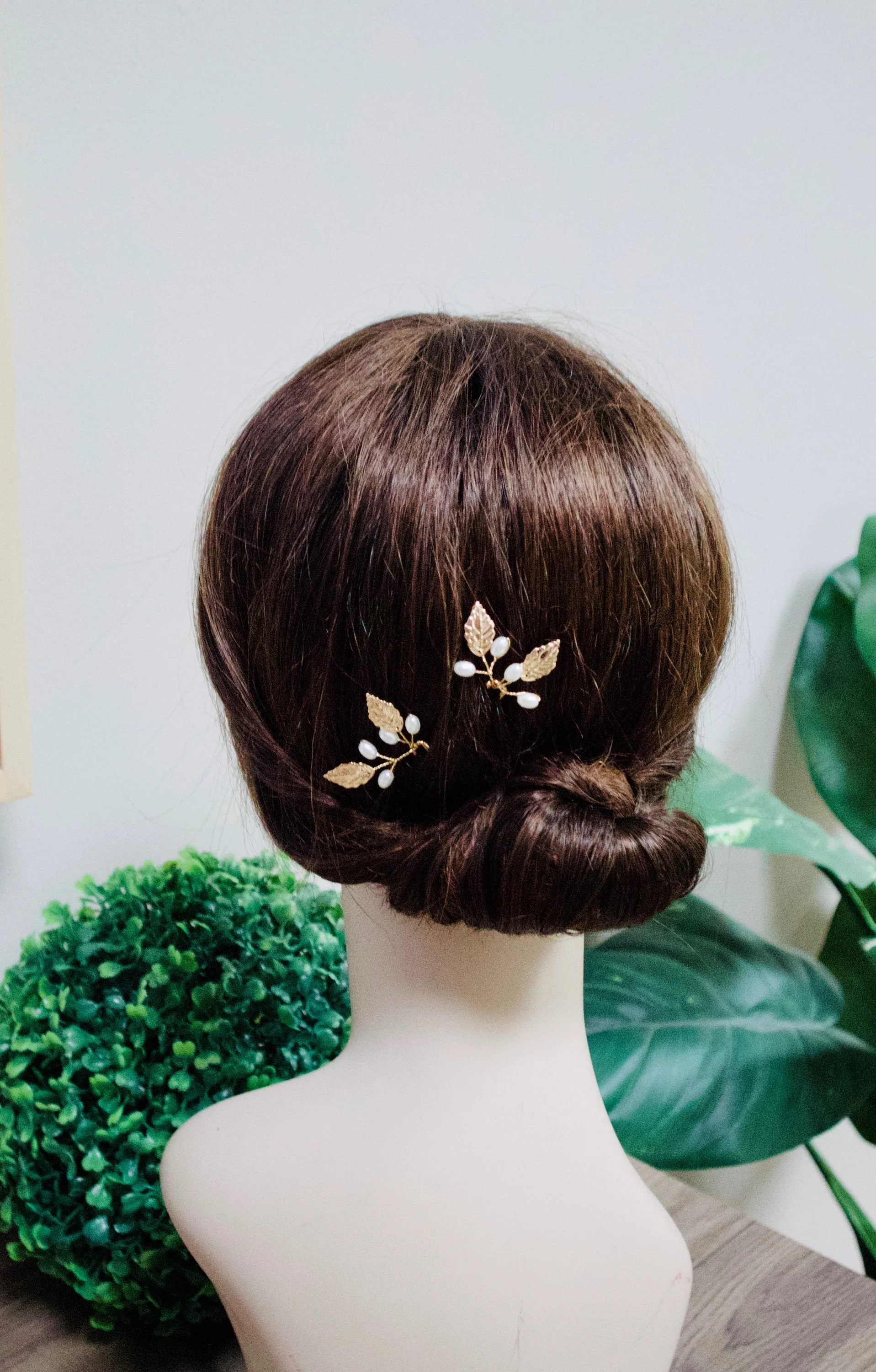 Bridal Hair pins Wedding Hair pins Wedding Hair Accessories Leaf Bridal Hair pins Wedding Hair pins Gold Leaf Bridesmaid Hair Pins