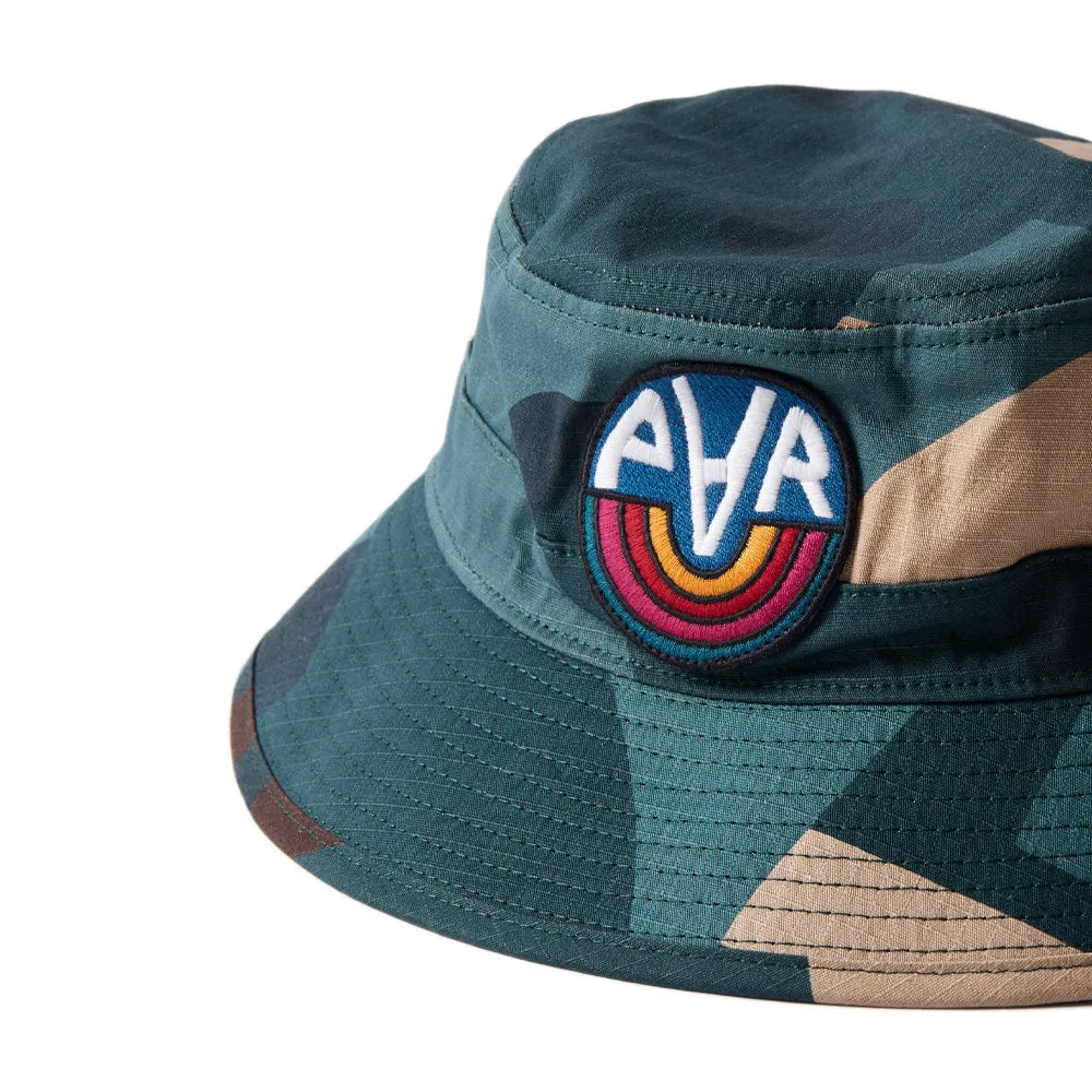 BY PARRA PEACE AND SUN SAFARI HAT // GREEN