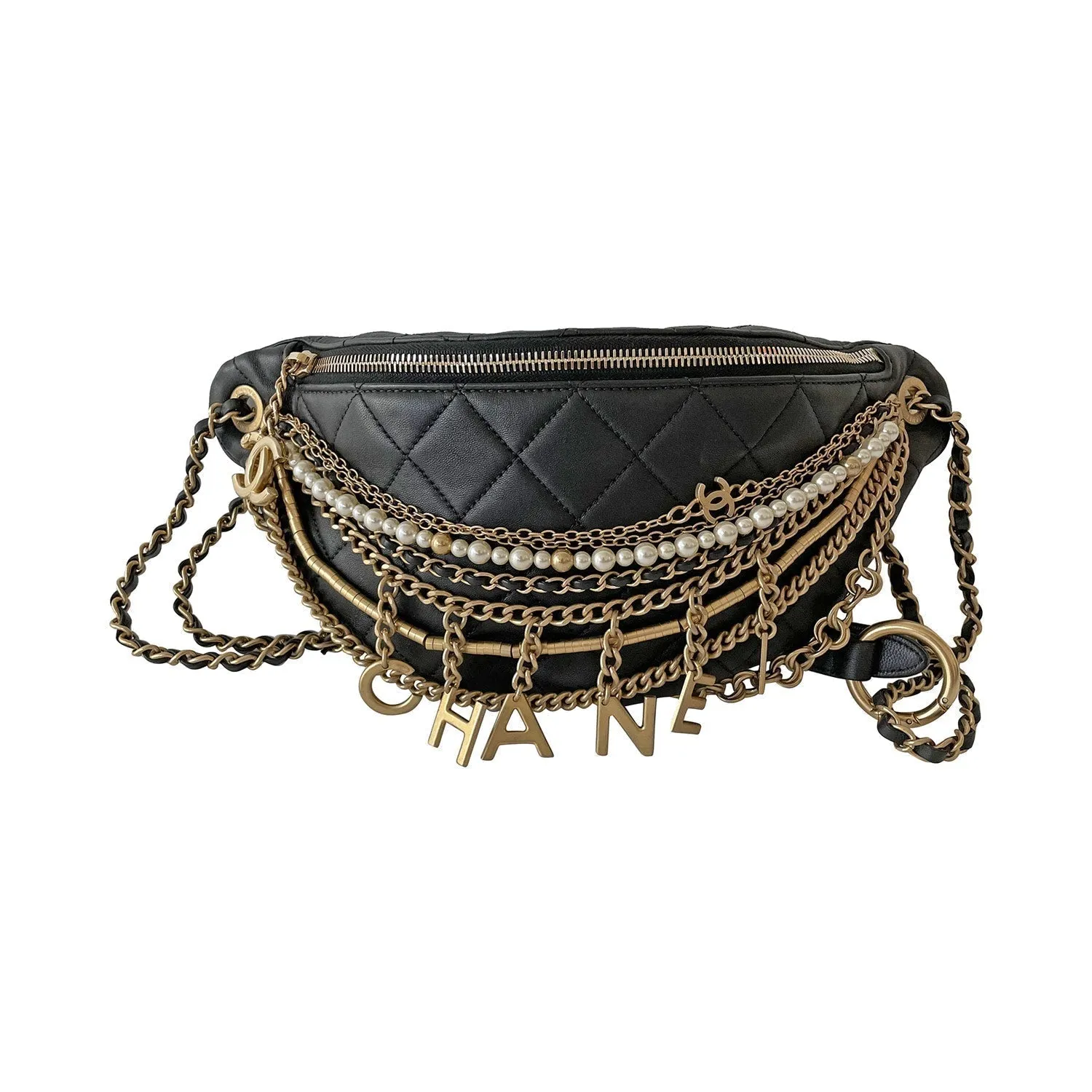 Chanel All About Chains Waist Bag