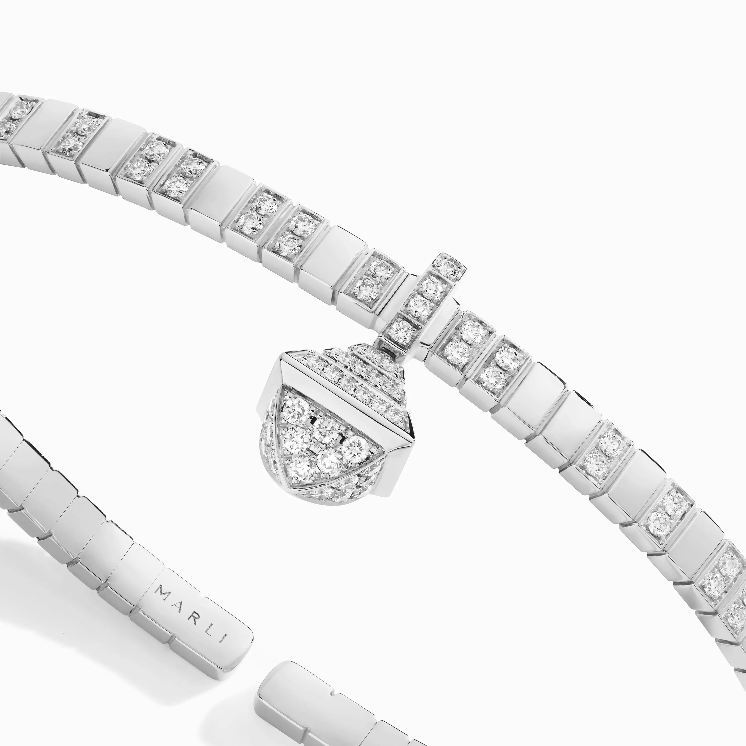 Cleo Charm Full Diamond Bracelet