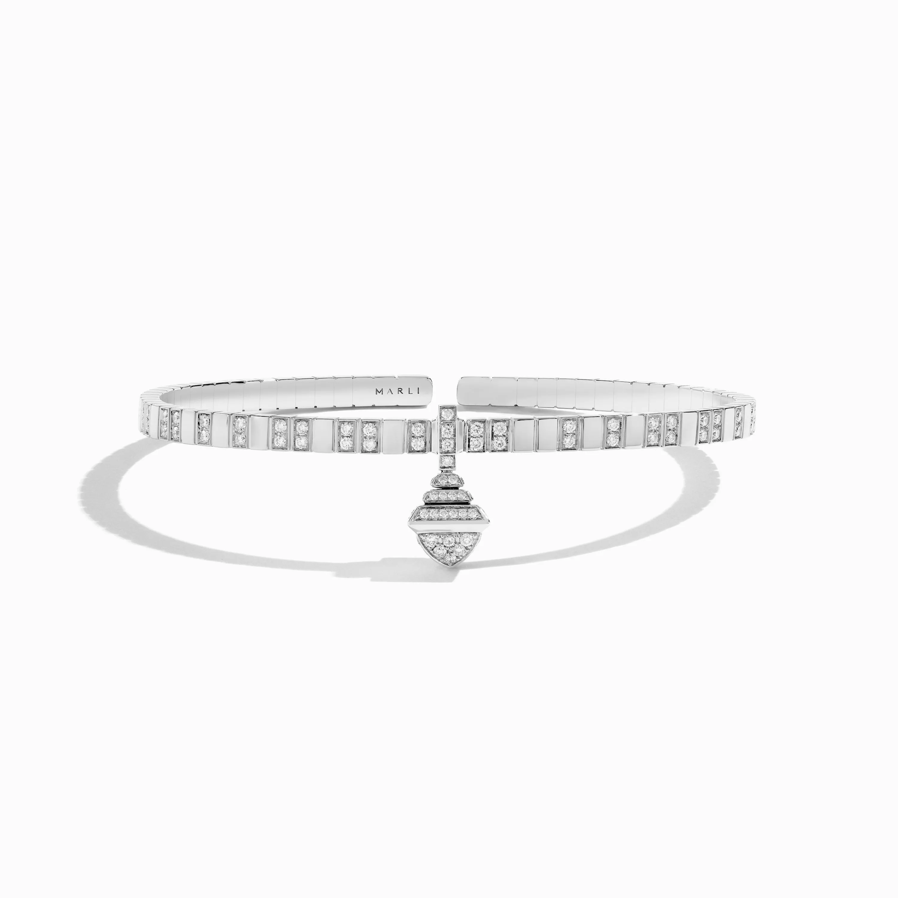 Cleo Charm Full Diamond Bracelet