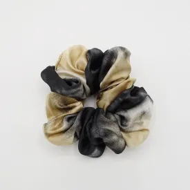 color gradation scrunchies glossy hair elastic scrunchie women hair accessory