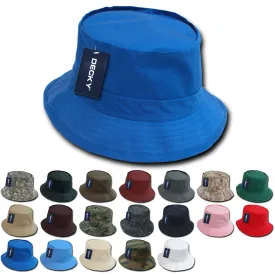 Decky 450 - Blank Fisherman's Bucket Hat, Structured Fisherman's Hat