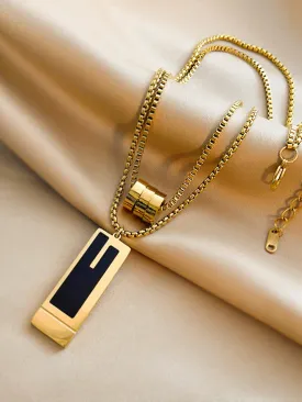 Double-layer High-end Sweater Chain with Brand Sense