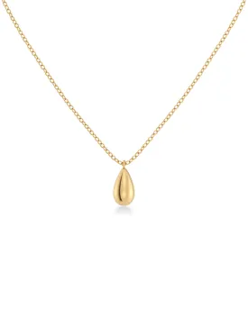 Drop Mini Necklace Gold