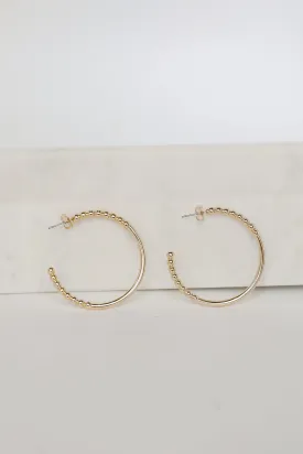 Eden Gold Hoop Earrings