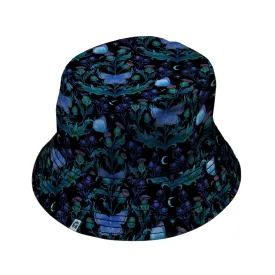 Episodic Thistle Moths Purple Bucket Hat