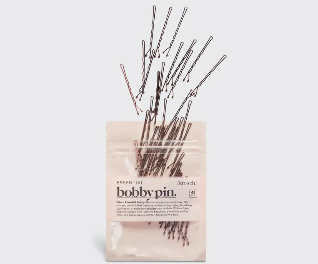 Essential Bobby Pins 45pc - Brown