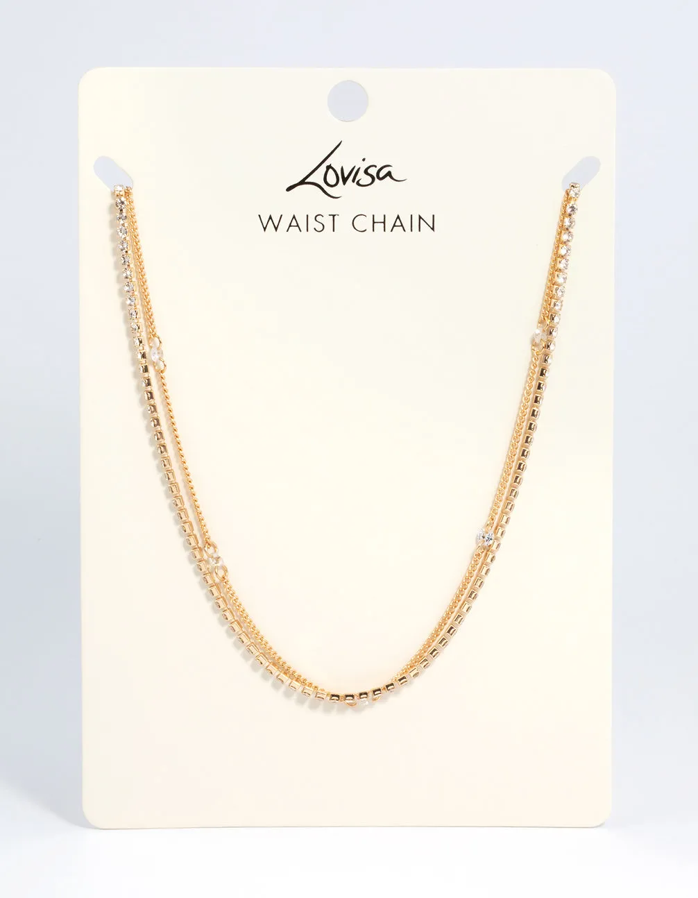 Fine Diamante Waist Chain