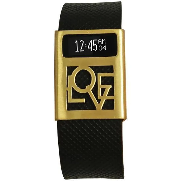 Funktional Wearables LOVECHARCOVER-BRGLD Love Charged Cover for Fitbit Charge-Charge HR (Brushed Gold)