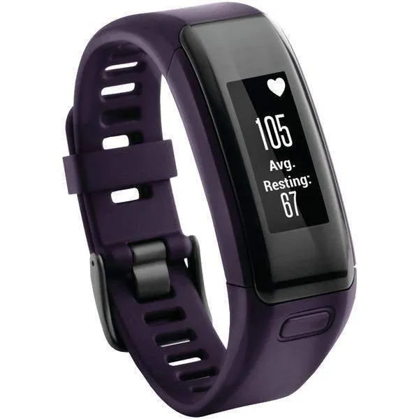 Garmin 010-01955-07 vivosmart HR (Imperial Purple Regular)