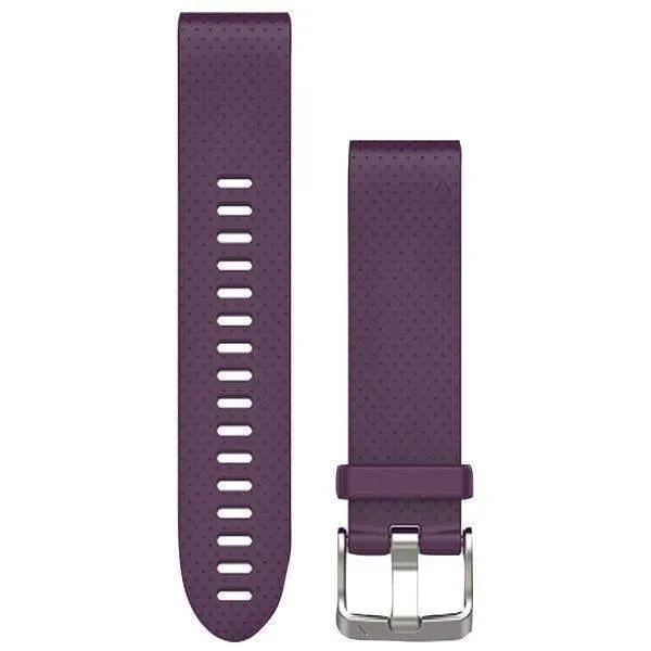 Garmin 010-12491-15 fenix 5S 20mm QuickFit Silicone Watch Band (Amethyst Purple)