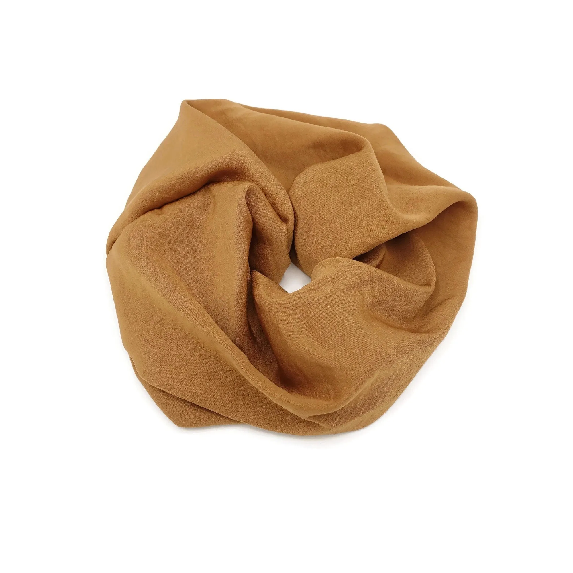 glossy asymmetric scrunchies hair elastic scrunchy for women