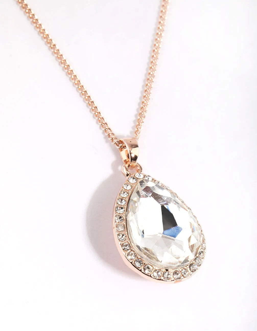 Gold Diamante Layered Necklace