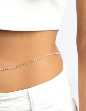 Gold Diamante Waist Chain