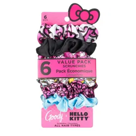 Goody Hello Kitty Scrunchies 6pcs