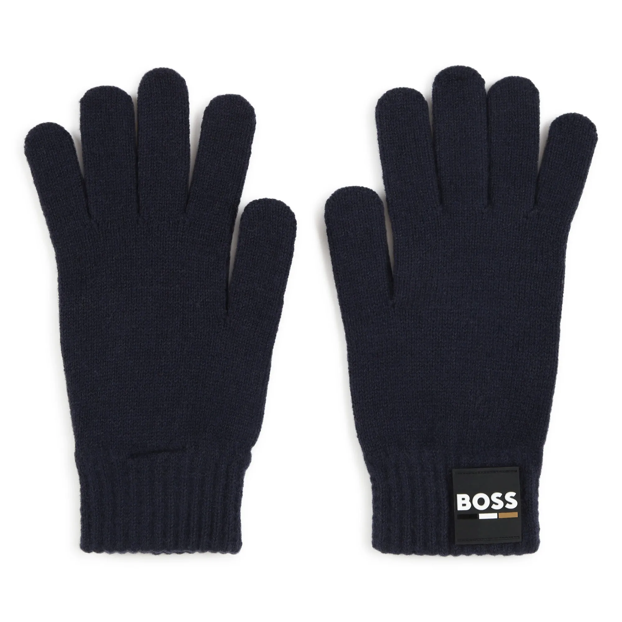 Hugo Boss Navy Gloves