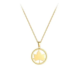 Kadence - Maple Leaf Dainty Necklace