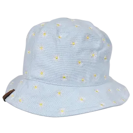 KB-005 C.C Daisy Rain Bucket Hat Light Blue