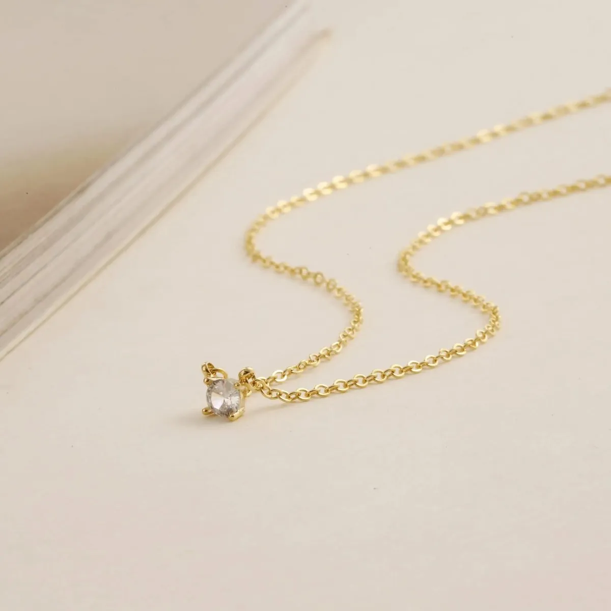 Kyerlyn Gold Filled Cubic Zirconia Necklaces