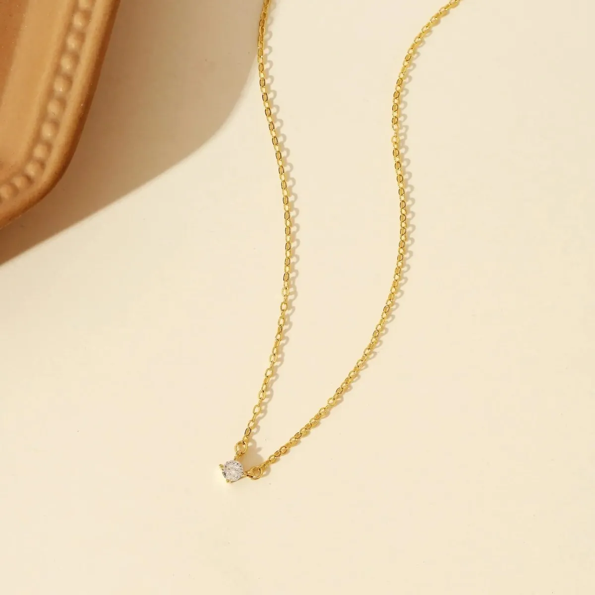 Kyerlyn Gold Filled Cubic Zirconia Necklaces