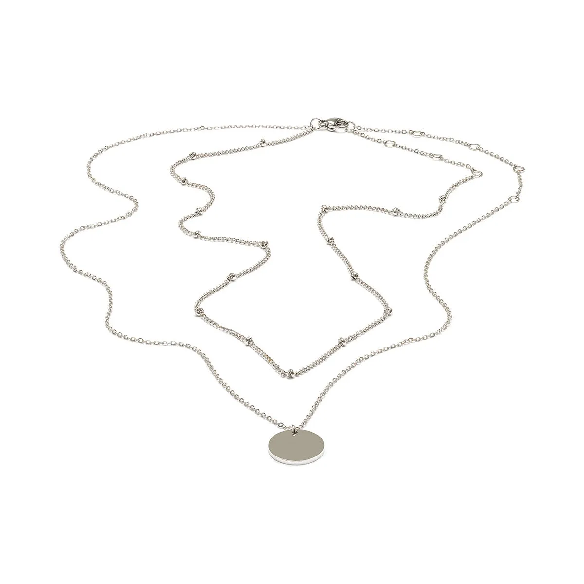 Layered Coin Necklace