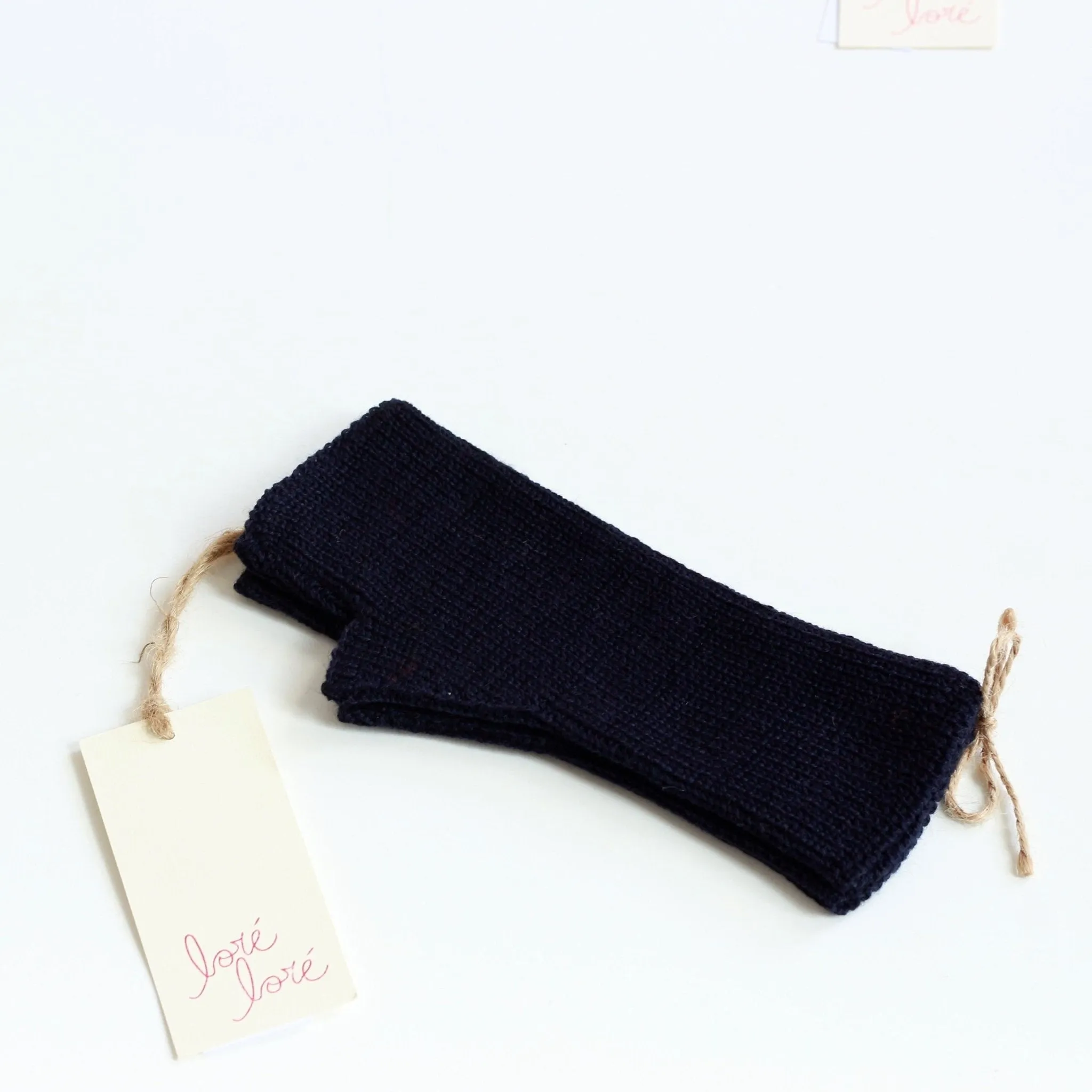 Lore Lore Merino Wool Fingerless Gloves