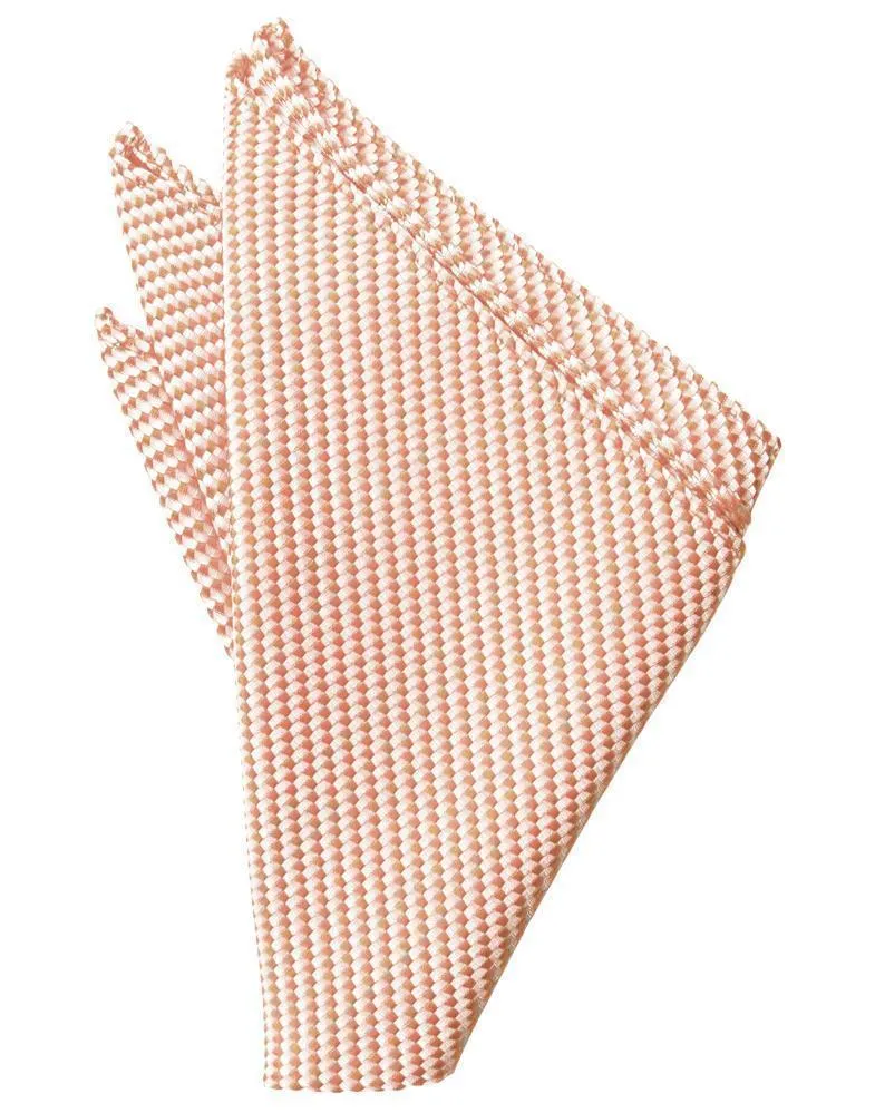 Mandarin Venetian Pin Dot Pocket Square