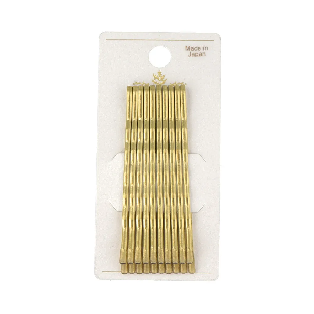 Metallic Wave Bobby Pin Set