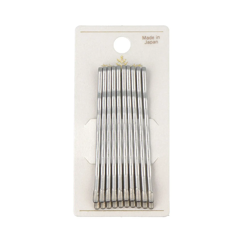 Metallic Wave Bobby Pin Set