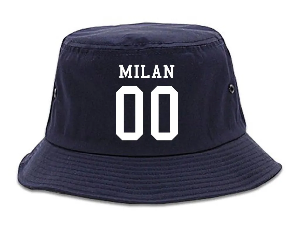 Milan Team 00 Jersey Bucket Hat