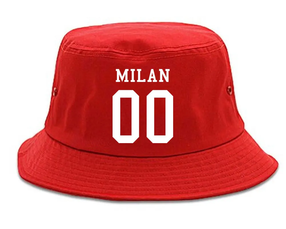 Milan Team 00 Jersey Bucket Hat