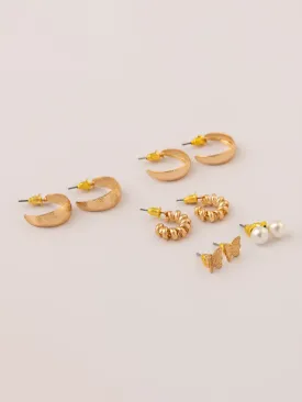 Multi Pair of Earrings