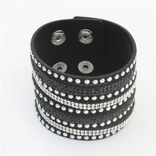 Multilayer Leather Bracelet Christmas Gift Charm Bracelets Vintage Jewelry For Women Pulsera