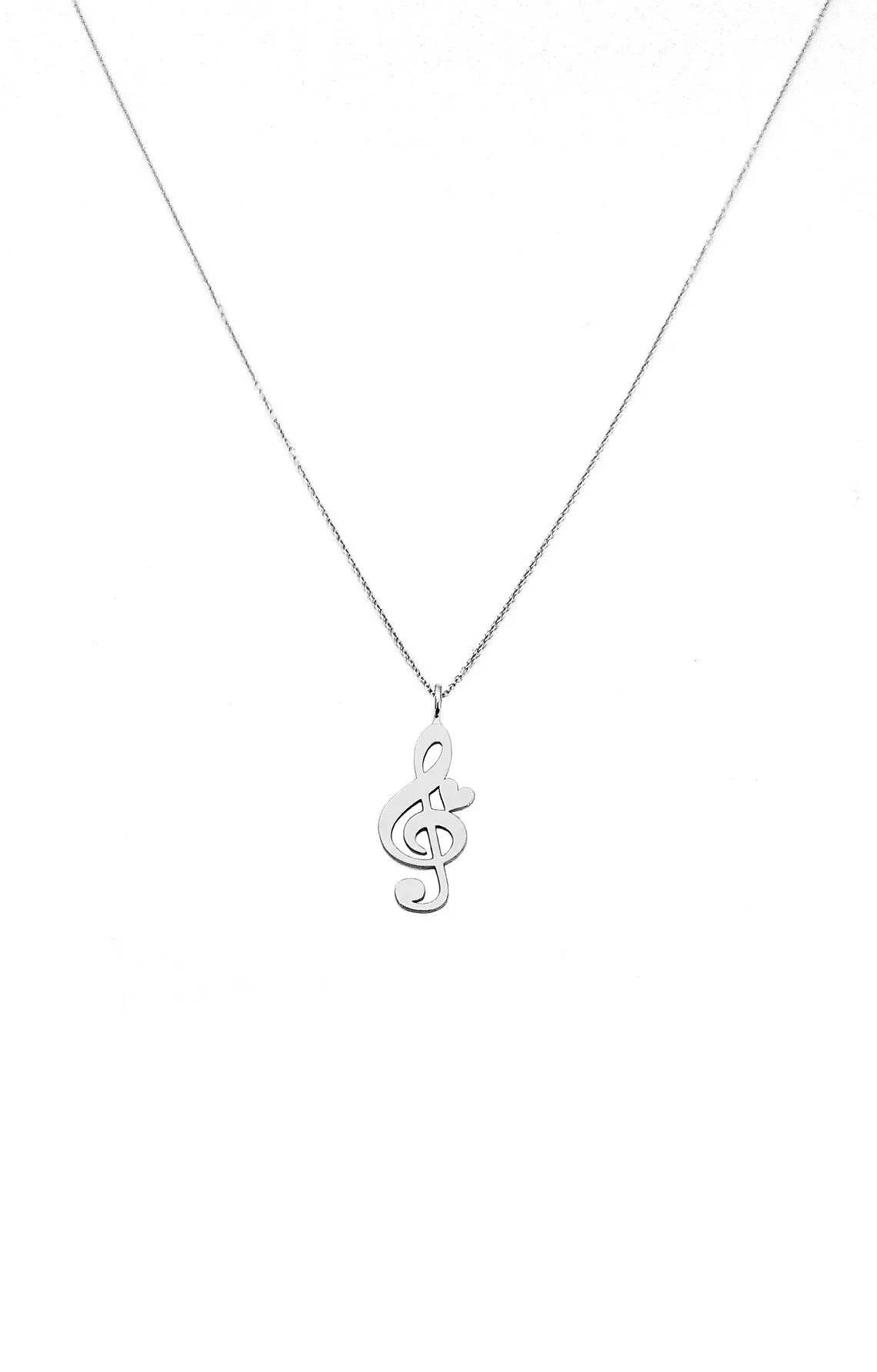 Music Note Necklace- 14k Gold Vermeil Musicians Pendants - Pendant For Music Lovers