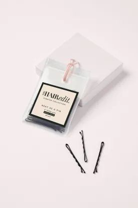 Neat As A Pin 2" Bobby Pins - Matte Black