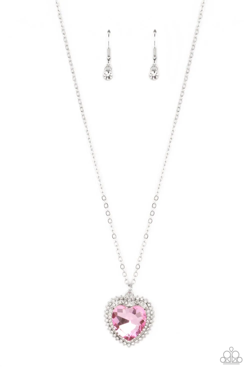 Necklaces Sweethearts Stroll - Pink VDAY V131