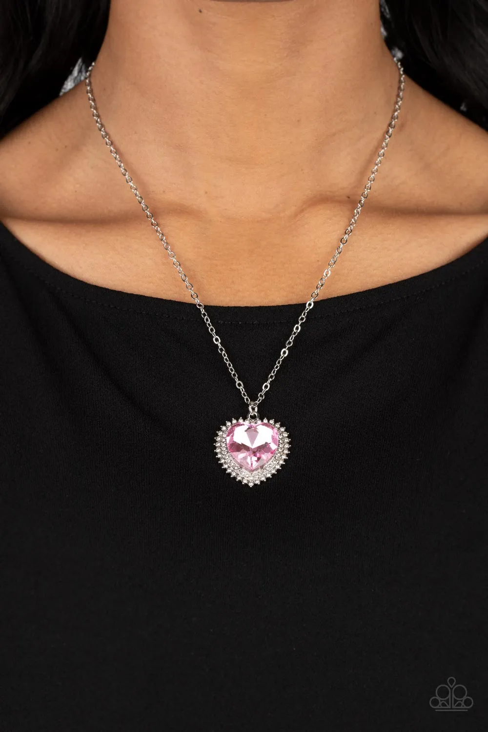 Necklaces Sweethearts Stroll - Pink VDAY V131