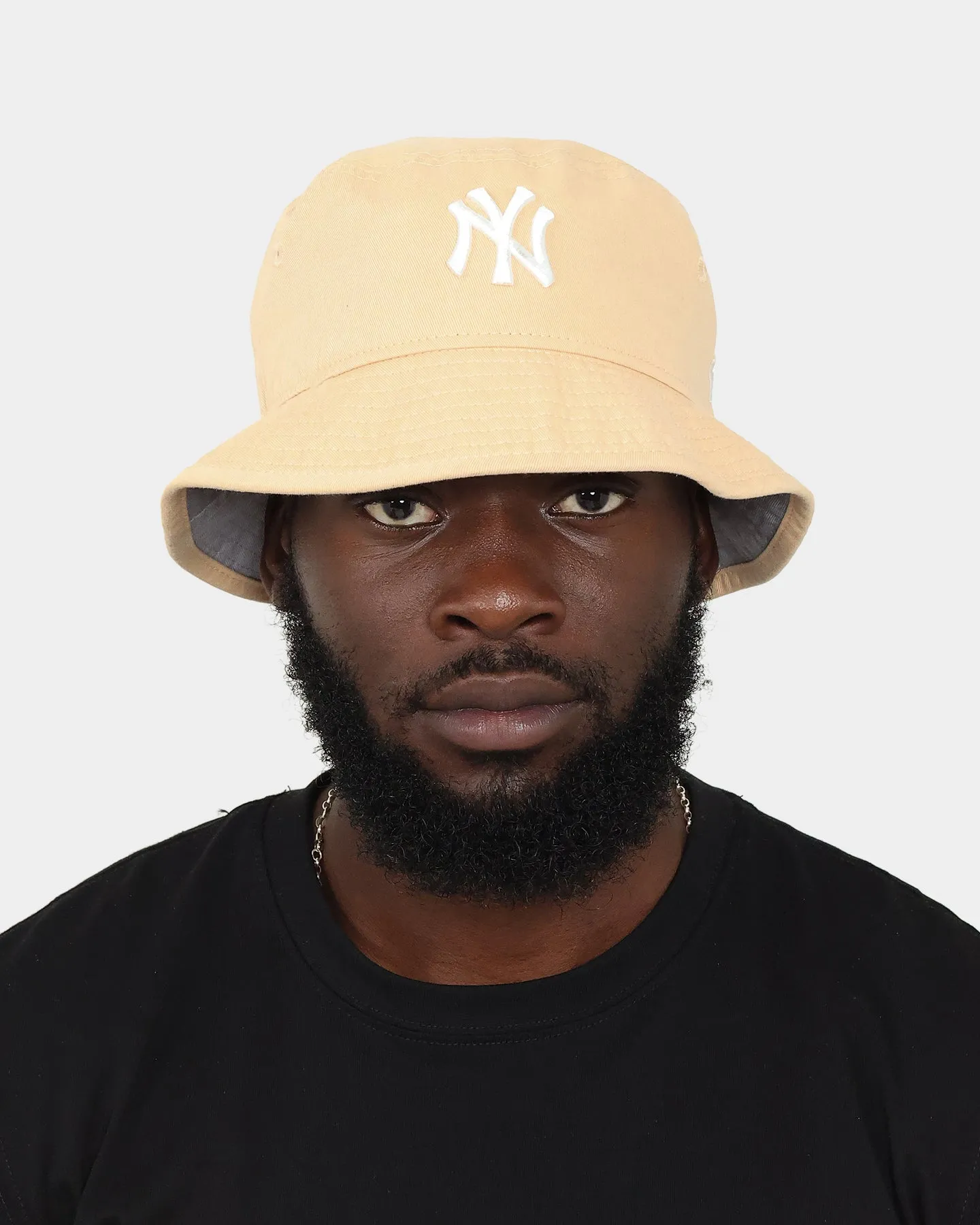 New Era New York Yankees Bucket Hat Mango Mocha